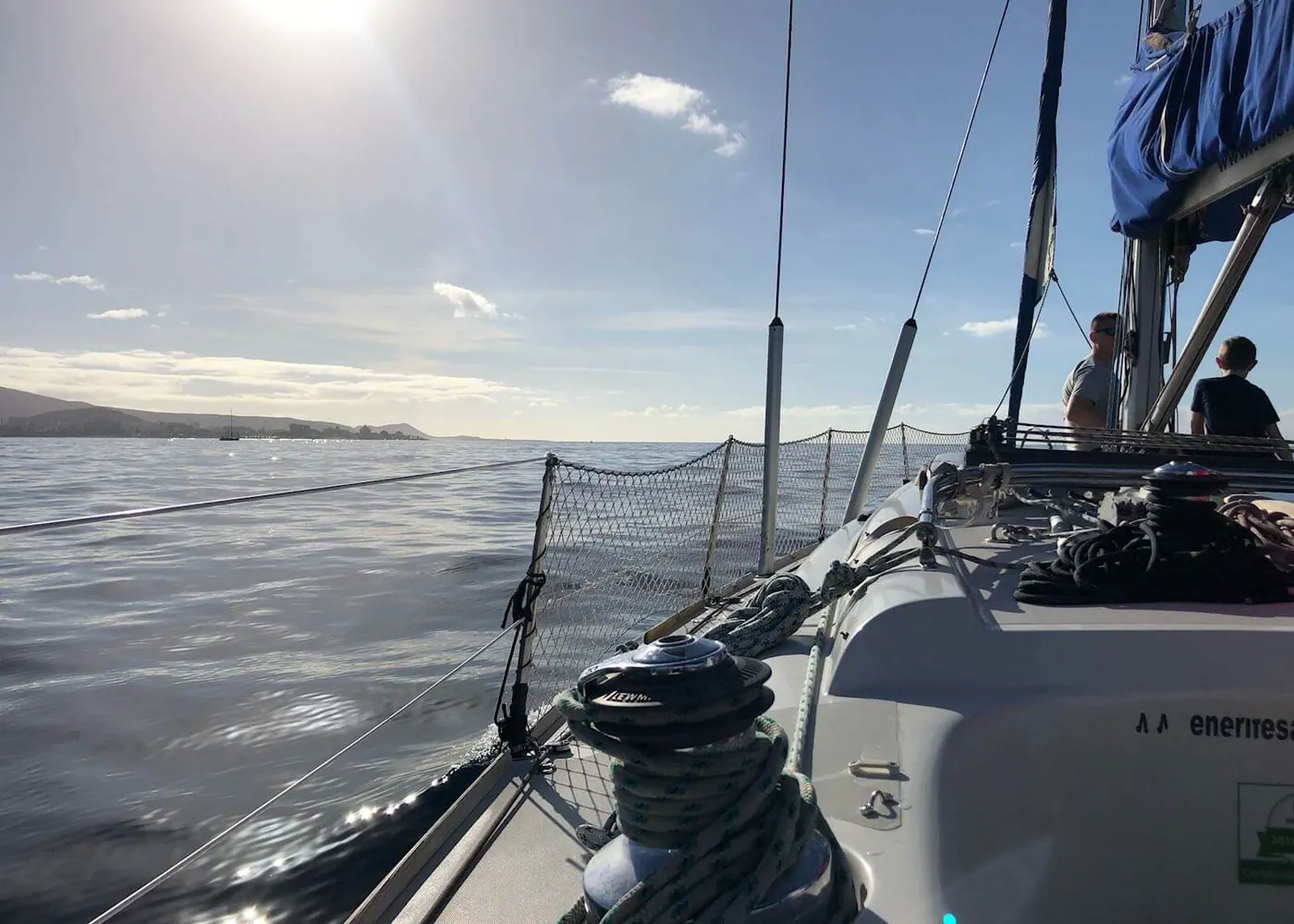 A private sail from Puerto Colón