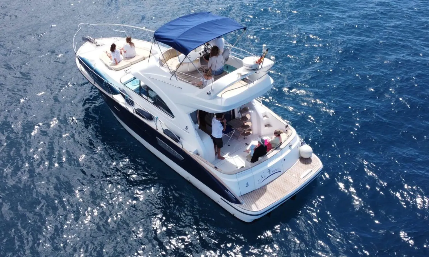 A private sail from Puerto Colón