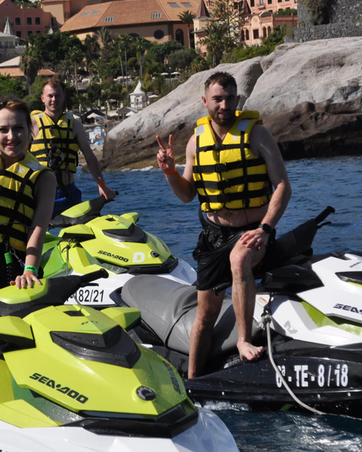 Jet ski from Puerto Colón