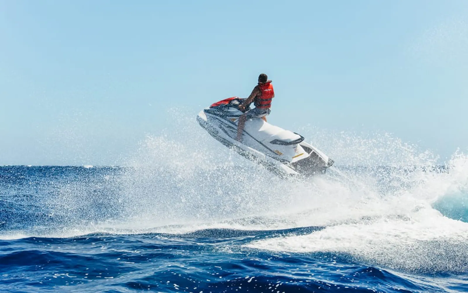 Jet ski le long de la côte sud · Tenerife