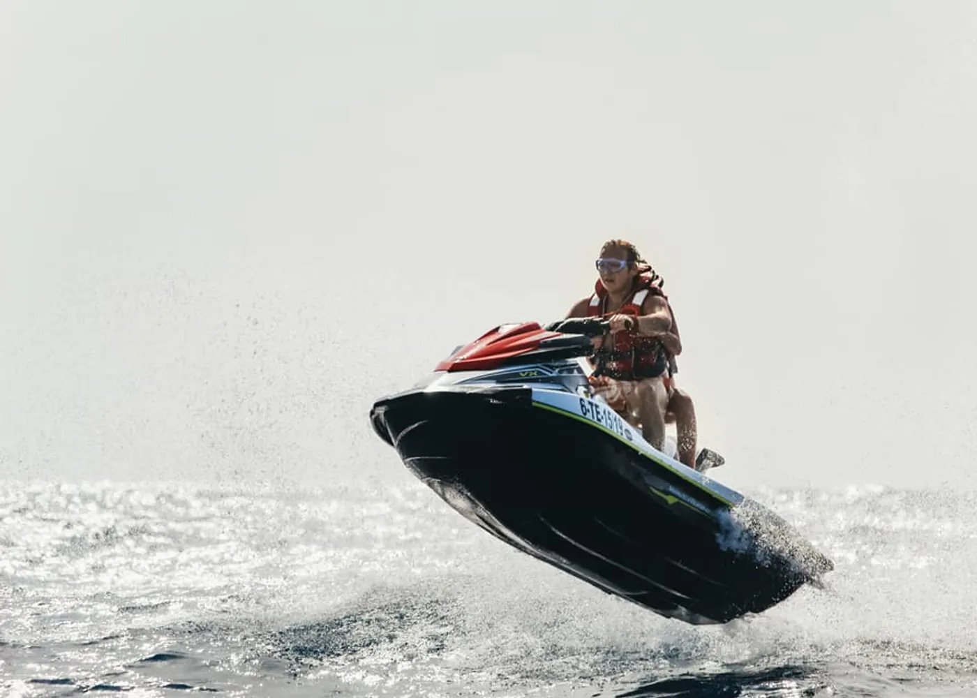 Jet ski along the south coast