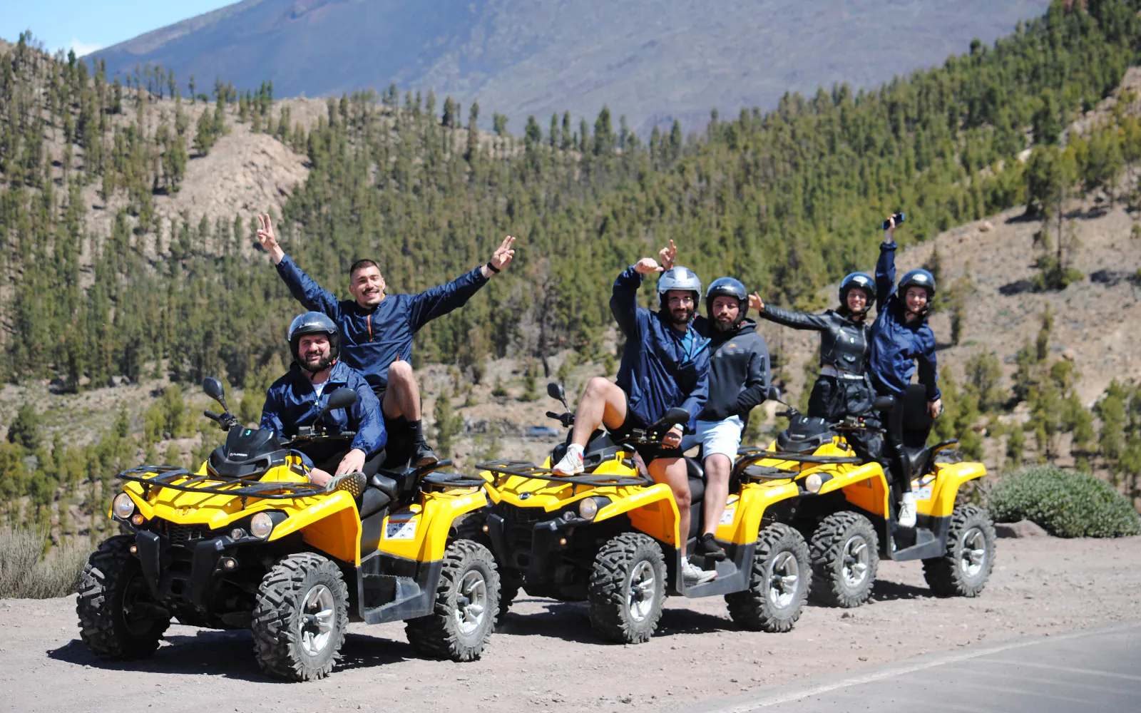 Le volcan Teide en quad · Tenerife