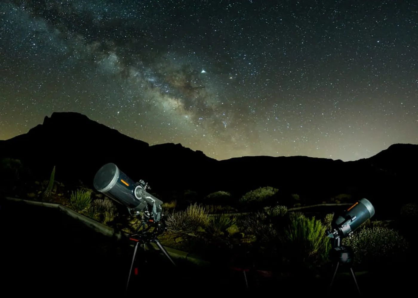Teide under the stars
