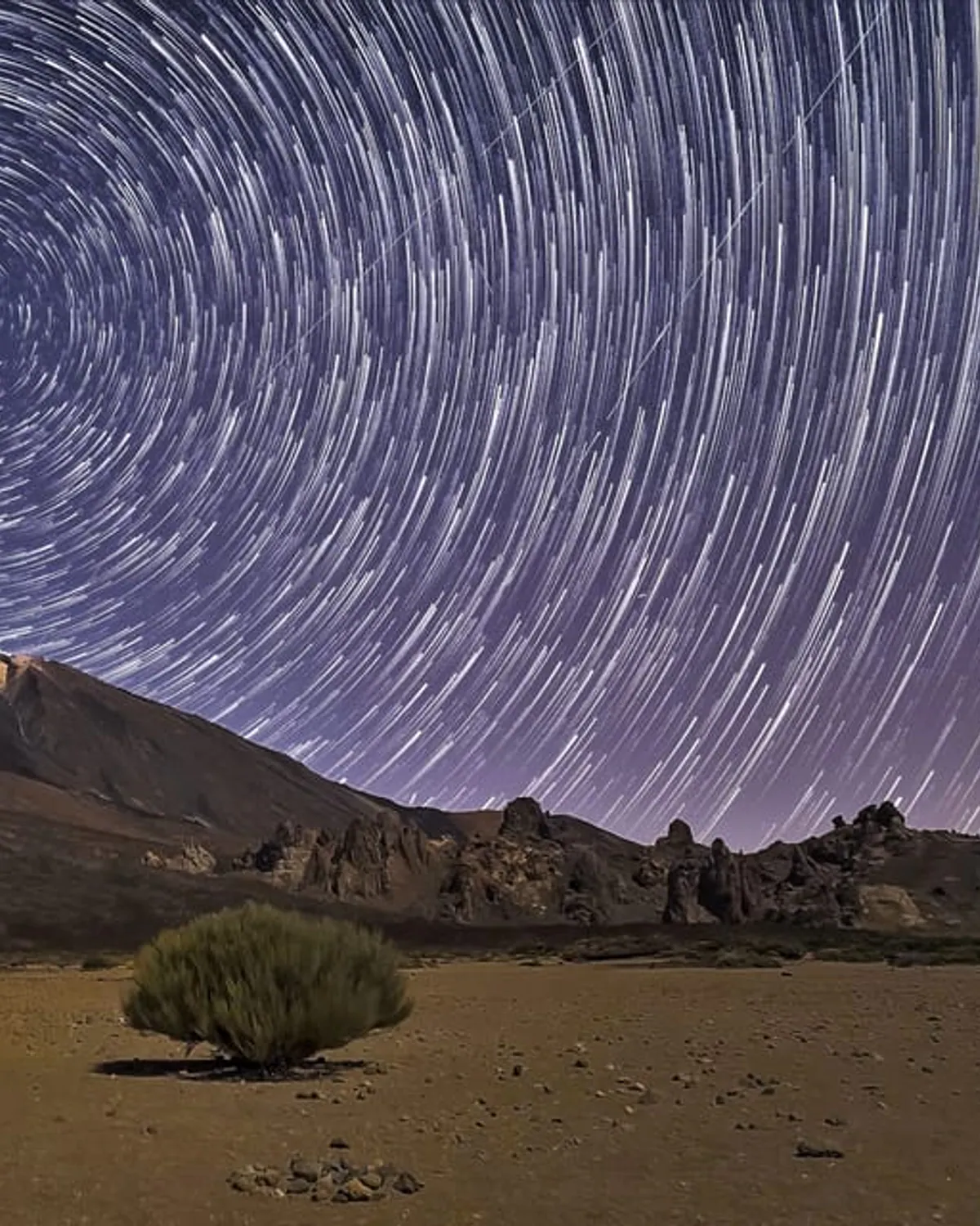 Sunset, dinner and stars at Teide